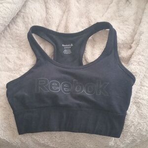 Black Reebok Sportsbra New Condition